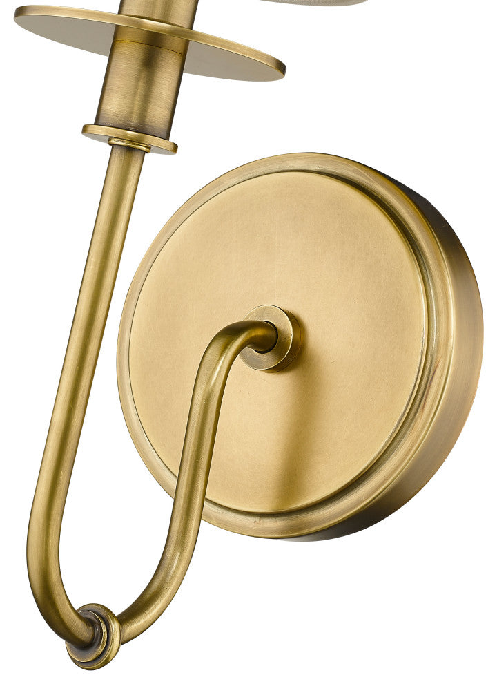 Zlite 809-1S-RB 1-Light Wall Sconce, Beige