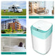 Costway 8lbs Portable Fully Automatic Washing Machine W/ Drain Pump Green