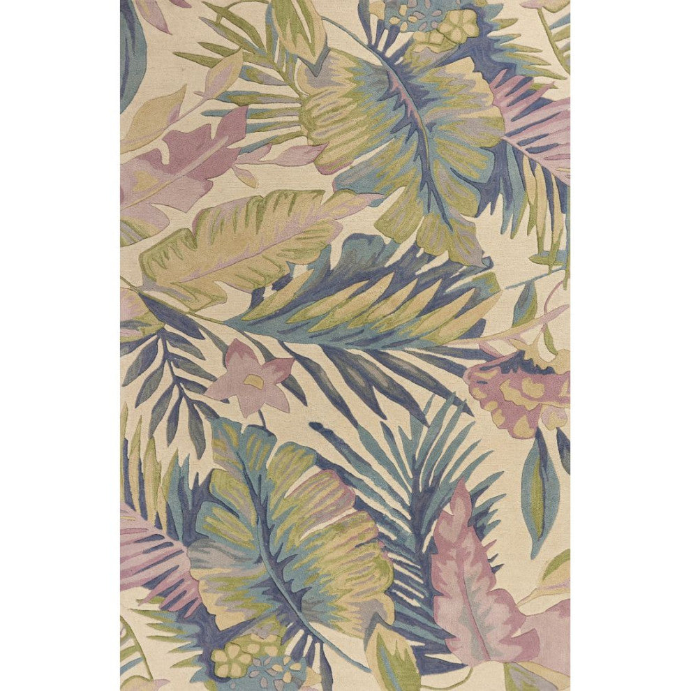 KAS Sparta 3104 Pastel Tropics Area Rug, 5'3"x8'3"