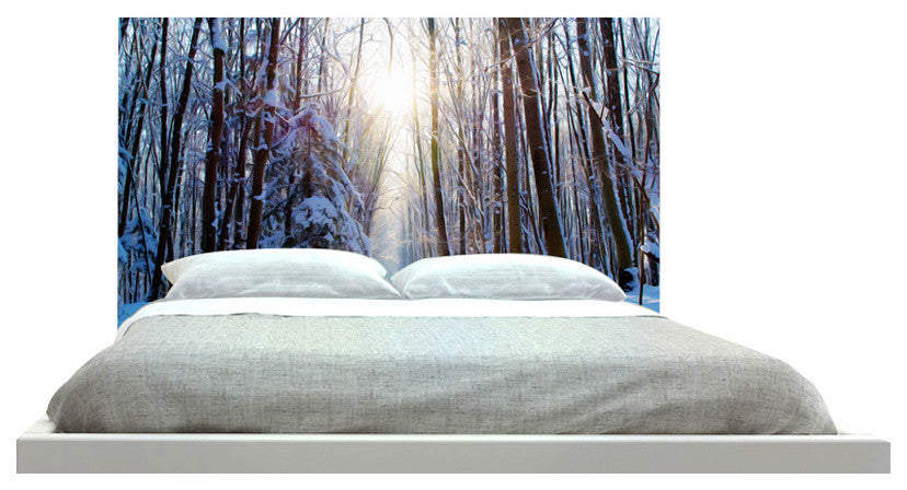 "Snow Forest" Headboard
