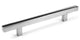 Celeste Pi Square Bar Pull Cabinet Handle Polished Chrome Stainless, 5"x8"