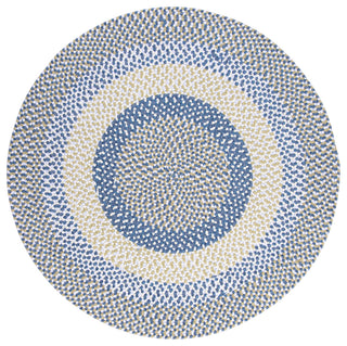 Colonial Mills Blokburst BK59 Blueberry Pie Kids/Teen Area Rug, Round 4'x4'