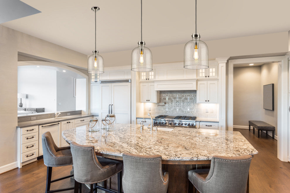 Zlite 817-9BN 1-Light Pendant, Clear Seedy