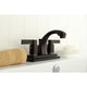 Kingston Brass 4" Centerset Bathroom Faucet, Oil Rubbed Bronze