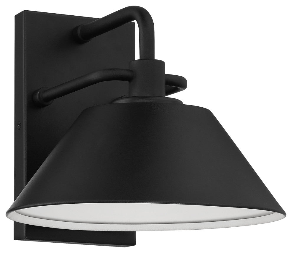 Avalon Small Outdoor LED Wall Mount, Black