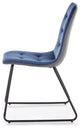CHARA Dining Set, Grey/White/Blue