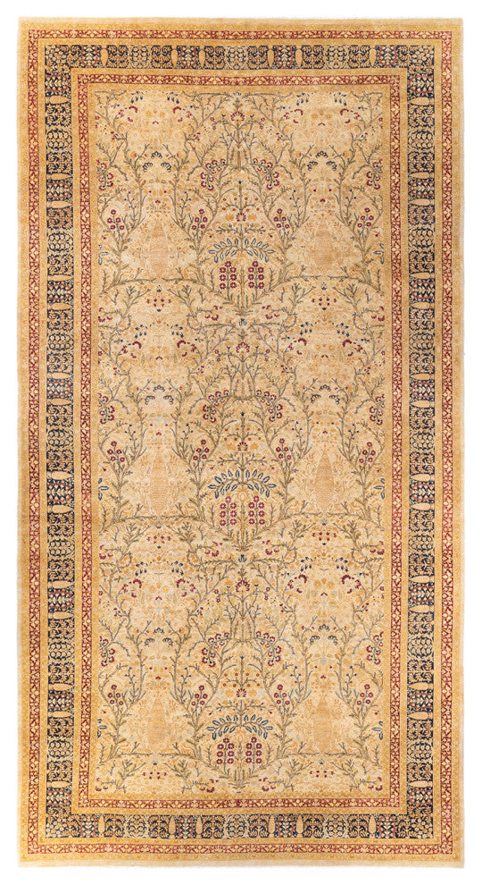 Mogul, One-of-a-Kind Hand-Knotted Area Rug Ivory, 8' 2" x 15' 10"