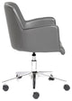 Sunny Pro Office Chair, Gray With Chrome Base, Gray