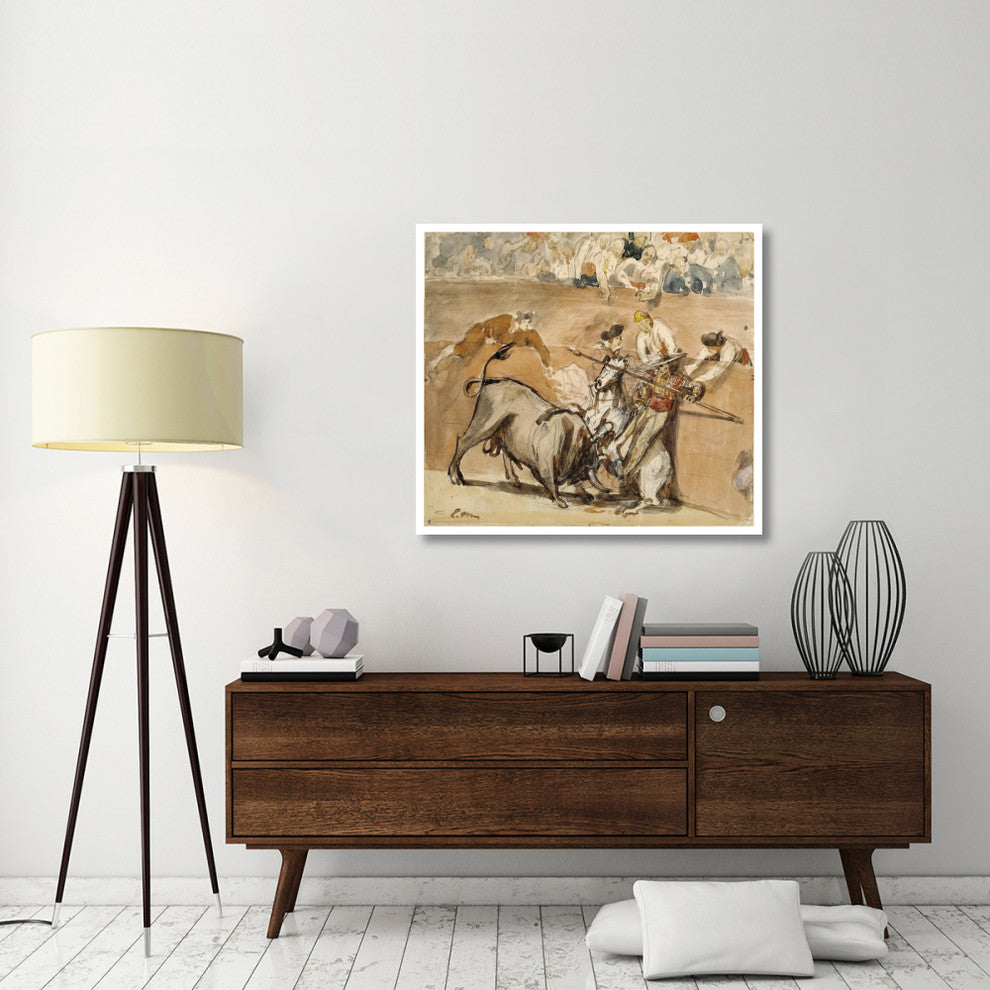 "Bullfight" Digital Paper Print by Edouard Manet, 42"x38"