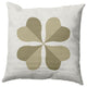 Lucky Clover St. Patrick's Day Indoor/Outdoor Pillow, Sustainable Green, 16x16"