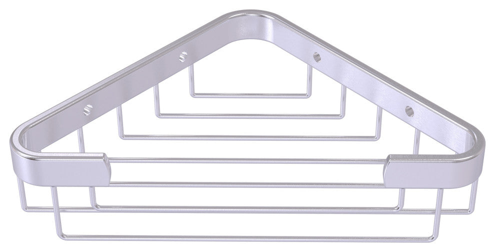 Toiletry Corner Shower Basket, Satin Chrome