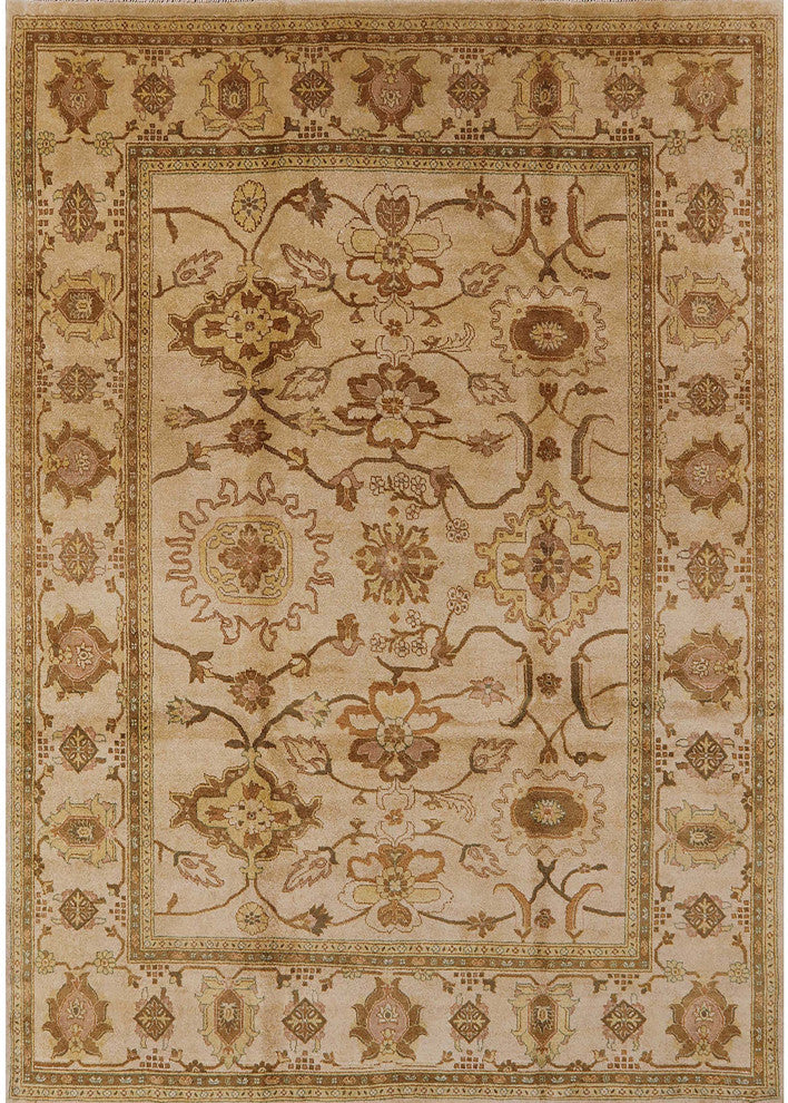 Ahgly Company Indoor Rectangle Mid-Century Modern Area Rugs, 6' x 9'