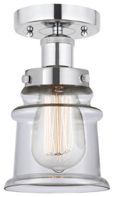 Innovations 616-1F-PC-G182S Canton 1 Light Semi-Flush Mount, Polished Chrome
