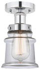 Innovations 616-1F-PC-G182S Canton 1 Light Semi-Flush Mount, Polished Chrome