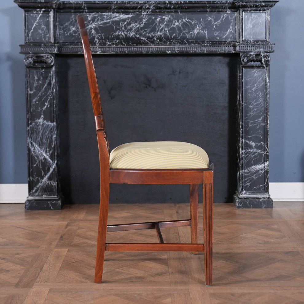 Mahogany Sweet Heart Side Chair