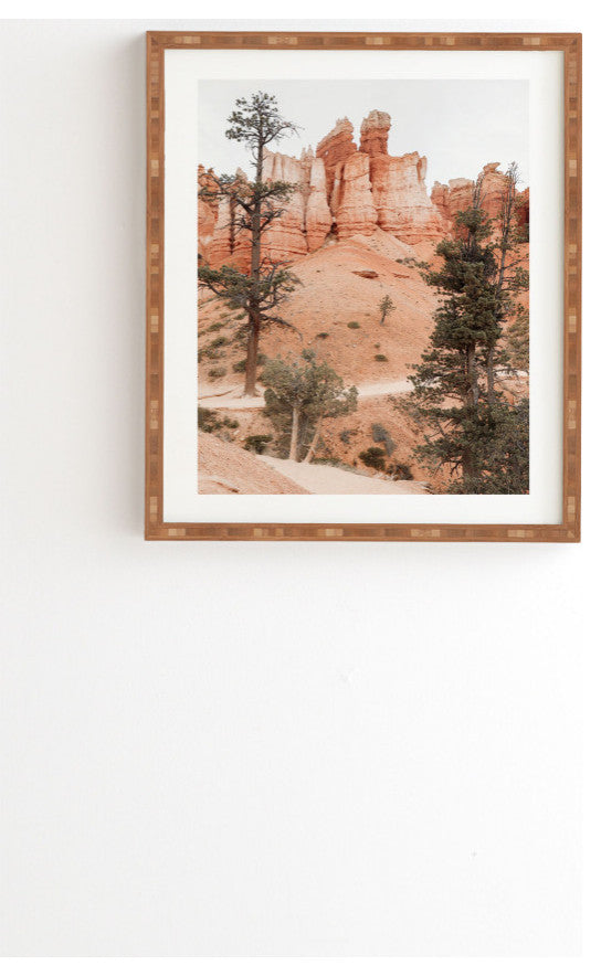 Henrike Schenk, Landscape of Bryce National Park, Utah, Framed Wall, 14x16.5"