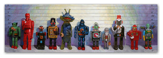 'Line-Up' Canvas Art by Eric Joyner