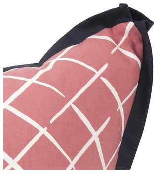 Howard Elliott Madcap Cottage Cove End Rhubarb 24" x 24" Pillow - Down Insert