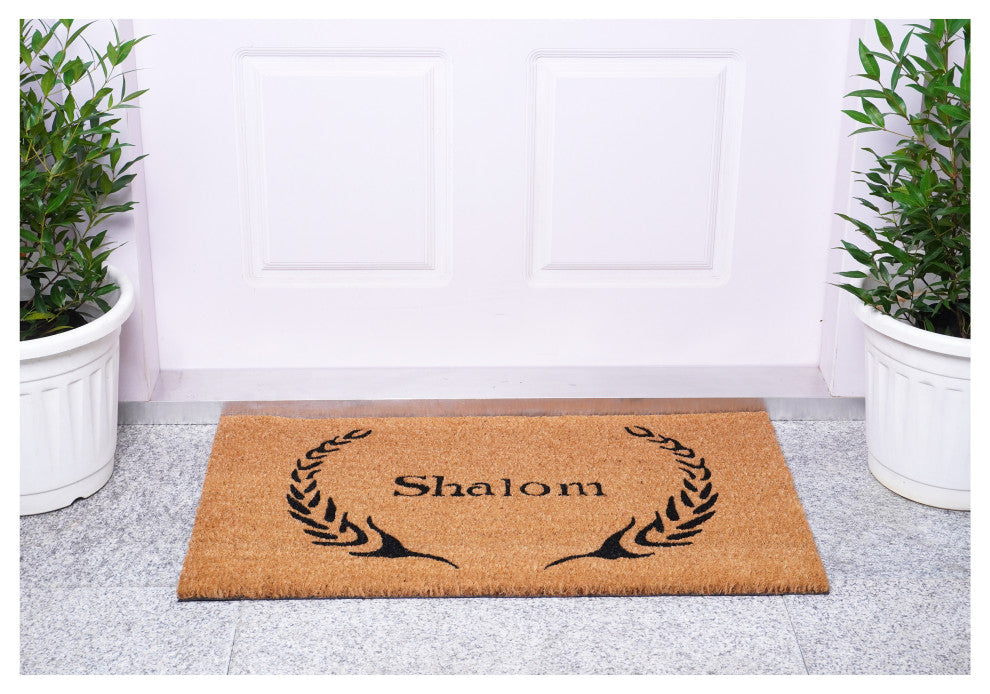 Shalom Doormat, 17"x 29", 24"x48"