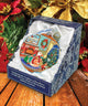 Hand Painted Scenic Glass Ornament Christmas Eve Ball, Limited Edition