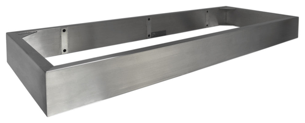 48" Zaca Vanity Base with NativeStone Trough in Ash