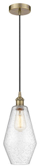 Innovations 616-1P-AB-G654-7 1-Light Mini Pendant, Antique Brass