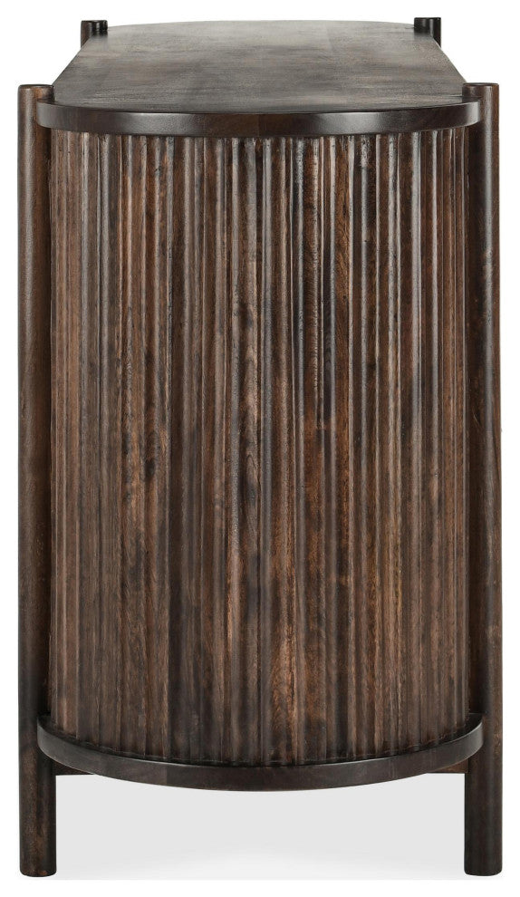 Redford 73" Mango Wood Mid-Century Modern Sideboard