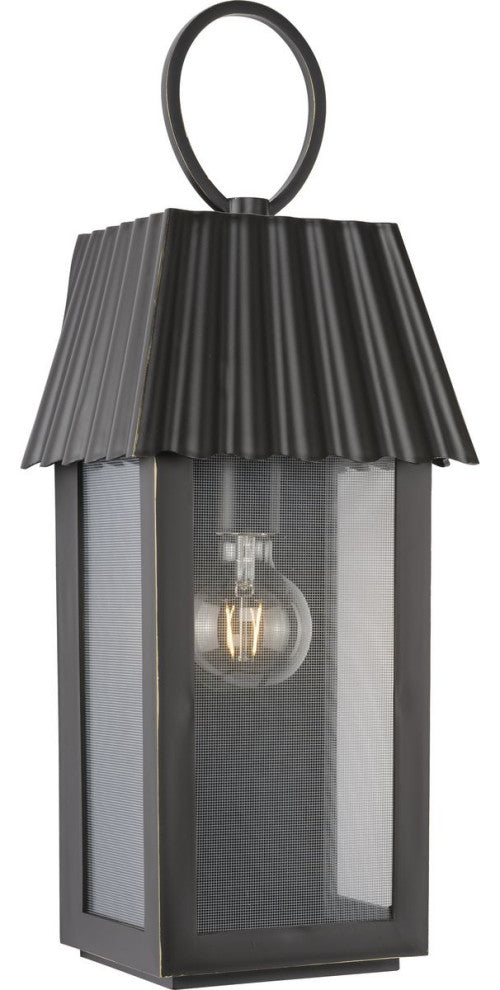POINT DUMEÂ® Hook Pond Oil Rubbed Bronze Outdoor Wall Lantern with DURASHIELD