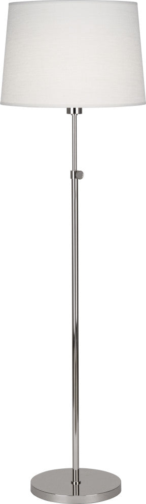 Koleman Floor Lamp, Polished Nickel