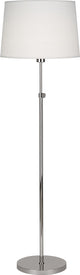 Koleman Floor Lamp, Polished Nickel