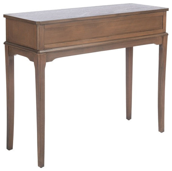 Safavieh Opal 2 Drawer Console Table, Brown