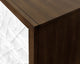 Modern Wood 70" Console With With doors, TV Stand, Fully Assembled, Brown