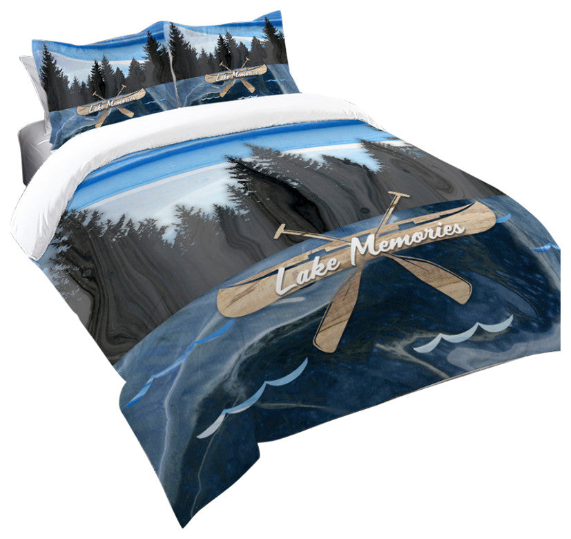 Laural Home Lake Memories King Comforter Sham