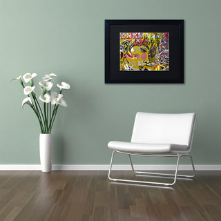 'Every Sometimes' Matted Framed Canvas Art by Dan Monteavaro