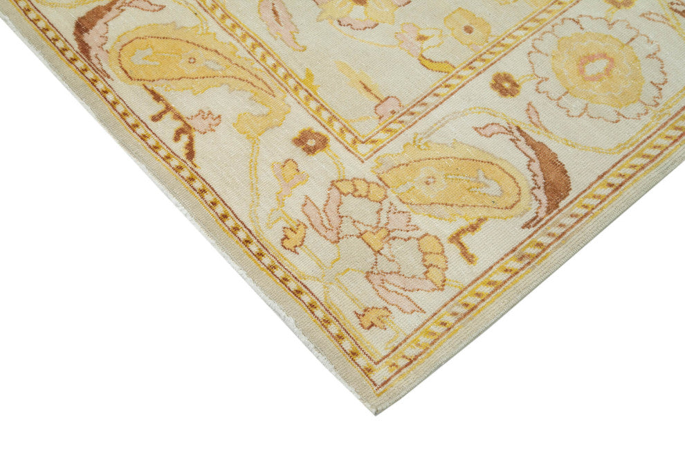 Rug N Carpet - Handwoven Oriental 5' 8" x 8' 9" Pastel Oushak Area Rug