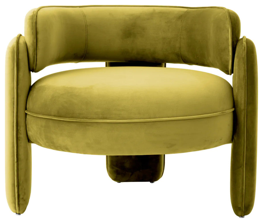 Savona Velvet Accent Chair | Eichholtz Chaplin, Green
