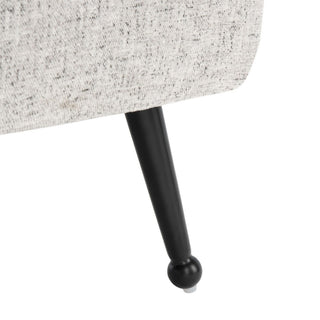 Safavieh Lohan Arm Chair, Light Grey/Gold
