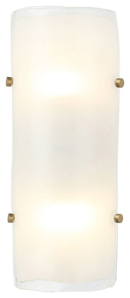 Fairchild 2-Lt  Sconce - Black/Polished Nickel/Satin Brass