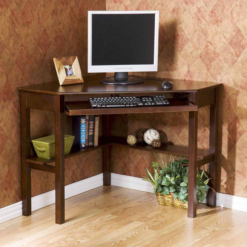 Peoria Corner Computer Desk, Espresso