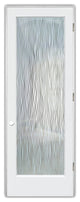 Interior Prehung Door or Interior Slab Door - Water Trails - Primed - 30" x...
