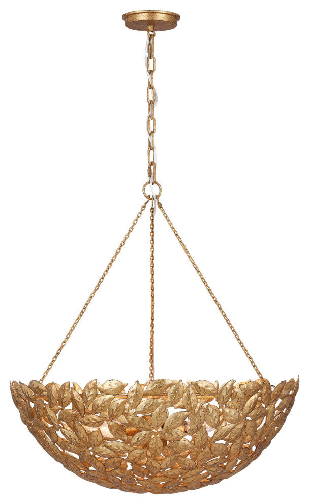 Kelan Large Pendant, Antique Gild