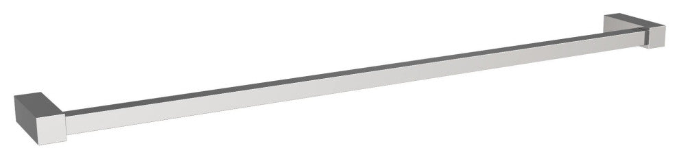 Amerock Monument Contemporary Towel Bar, Chrome, 24" Center-to-Center