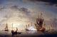 Charles Brooking A Royal Yacht Firing a Salute Wall Decal Print
