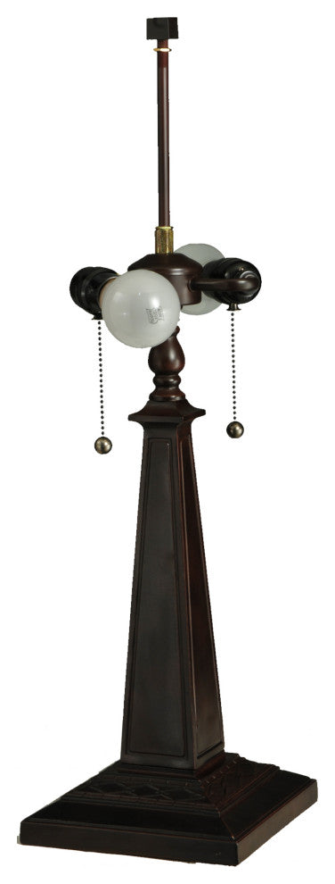 25" H Woodland Berries Table Lamp