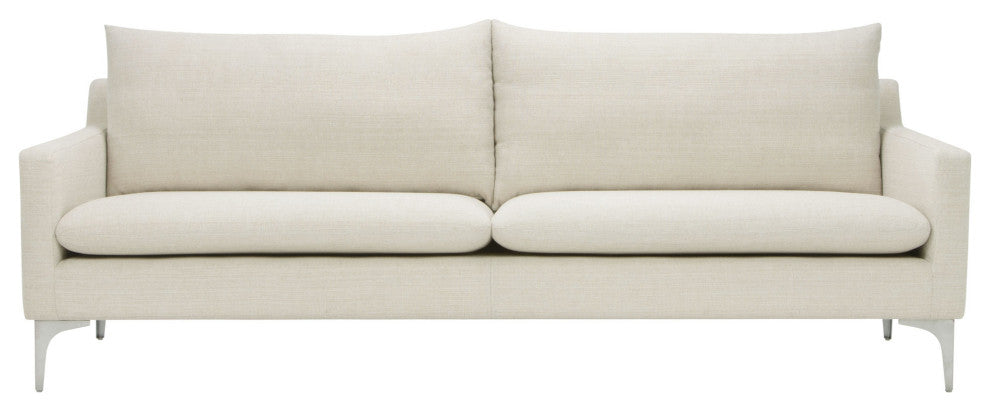 Anders Sand Fabric Triple Seat Sofa, HGSC108