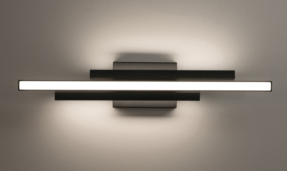 Indra 24" LED Vanity, Black