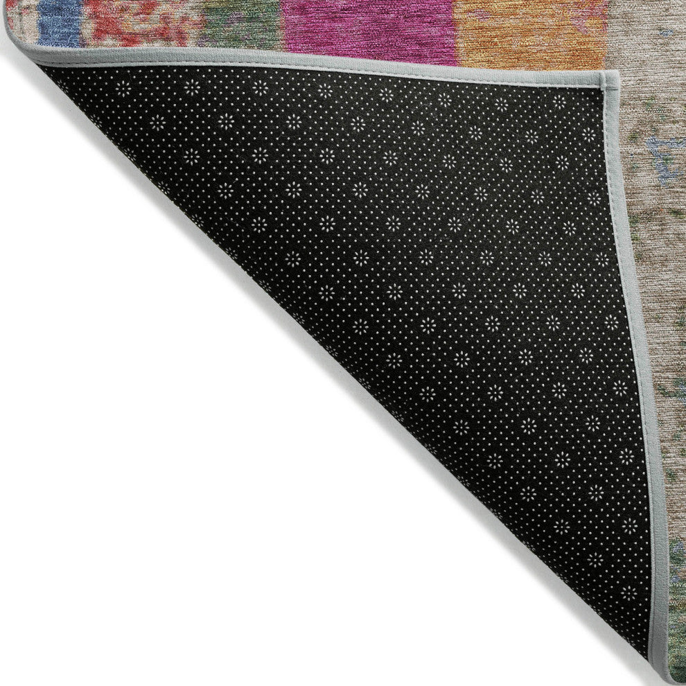 Machine Washable Indoor/Outdoor Chantille ACN1910 Putty 1'8" x 2'6" Rug