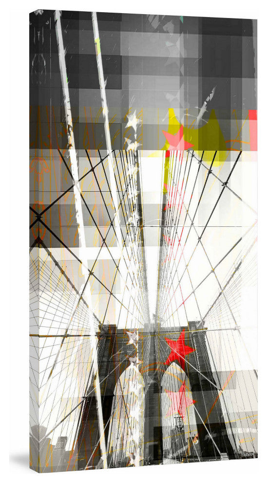 "Brooklyn" Fine Art Canvas Print, 18"x36"