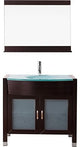 Ava 36" Single Bathroom Vanity Set, Espresso