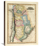 "United Provinces, 1823" Stretched Canvas Giclee by Fielding Lucas, 23"x30"